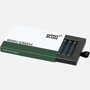 Montblanc INK CART IRISH GREEN 1 PACK = 8 CART PF Marque (PHEORE S.R.L., neuf)