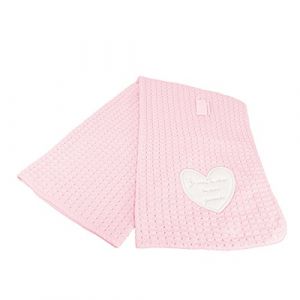Couverture Châle pour Bébé Rose - Je suis le rêve de mes parents (FC E-SHOP, neuf)