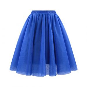 NaLatia Jupe en Tulle Femme Jupes Longue Tulle Midi Jupe Taille Haute Plissé Elastique Taille Jupe Tutu Bouffante Adulte Jupon Long Mariage Jupes Tulles Deguisement Tutu de Danse (GUnakd, neuf)