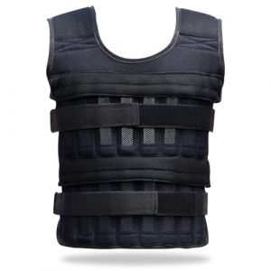 Gilet Lesté,Gilet Lesté De Force,Veste Lestée Réglable,Gilet De Course Lesté Pour Hommes Et Femmes,Pour La Course,Le Jogging,L'entraînement,Musculation,Pas De Plaques D'acier Incluses (15KG) (JiLiXia-EU, neuf)