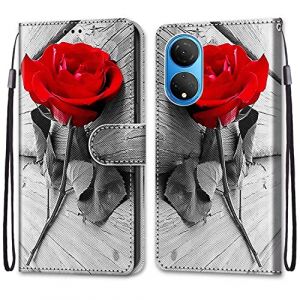 Mo-Somnus Coque pour Huawei Honor X7, Etui en Cuir PU Portefeuille Housse Coque avec 360 Degr&eacute;s Silicone Antichoc Protection Cover Cuir Pochette Magn&eacute;tique und Flip B&eacute;quille (Rose) (Mo-Beauty EU Store, neuf)