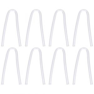 Hemobllo Tube de Son pour Prothèse Auditive, Tubes de Prothèse Auditive Type Flexible Remplacement de Tube de Prothèse Auditive Lot de 8 (Leopolerd, neuf)