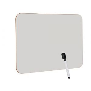 Hisredsun 1 Pack Mini Tableau Blanc, 21 X 29,7 cm Petit Tableau blanc Effacable, Double Face Tableau Blanc Avec 1 Stylo Et 1 Gomme, Portable TableauBlanc Pour Les étudiants Et Les Salles De Classe (Hisredsun, neuf)
