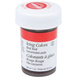 Icing Colors 1oz-Red Red (Tortendeko-shop-de, neuf)