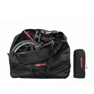 UBORSE Sac de Transport V&eacute;lo &Eacute;tanche 20'' Grand Pliant pour Cyclisme Housse de Voyage VTT Sac de Roue VTT Pliable pour Transport Sac de Rangement pour V&eacute;lo Pliant (Noir) (TJDZYS, neuf)