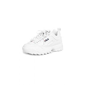 FILA Mens Womens Disruptor II White Premium Trainers - EU 39 (Savvy Treads, neuf)
