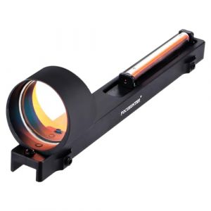 FOCUHUNTER 1x28mm Monoculaire à Fibre, Optique Réticule à Point Rouge, Viseur Entièrement Revêtu, Télescope Compact et Léger avec Clé Allen, Monoculaire Réglable en Dérive et en Élévation (FOCUHUNTER, neuf)