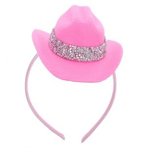 Healeved Mini chapeau haut de forme sur serre-t&ecirc;te - Serre-t&ecirc;te de costume bibi - &Eacute;l&eacute;gant mini chapeau pour cosplay, f&ecirc;te, carnaval, go&ucirc;ter et &eacute;v&eacute;nement (Accompany JY, neuf)