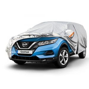 Kayme Bâche Voiture Étanche Respirante, 6 Couches Housse de Protection Voiture Extérieur Compatible avec 2017-2024 Nissan Qashqai, Contre Pluie Soleil Poussière avec Zip et Doublure en Coton. (kayme car covers shop, neuf)