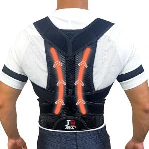 JEBOLT Correcteur de Posture Homme et Femme. Redresseur de dos avec Maintien du Dos, du Cou et des Epaules - Posture Correcteur dos avec Ceinture Dorsale Homme et Femme pour Soulager Posture Pro (JEBOLT, neuf)