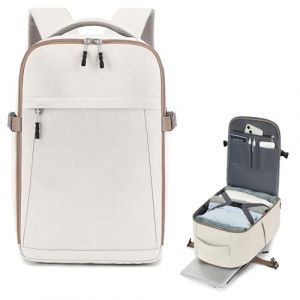 Hayayu Bagage Cabine 55x40x20 Sac &agrave; Dos Voyage Cabine Avion Grande Bagage &agrave; Main Valise Cabine 44L Sac &agrave; Dos Femme Homme pour Ordinateur Portable 18Pouces (lucky stonely, neuf)