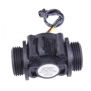 PIGENE Compteur d'eau avec entr&eacute;e en Laiton 1-60L/min G1 capteur de d&eacute;bit d'eau commutateur Eau 1.2M d&eacute;bitm&egrave;tre d&eacute;bitm&egrave;tre Compteur for Dispositif de Mesure de d&eacute;bit (COZERI fr, neuf)