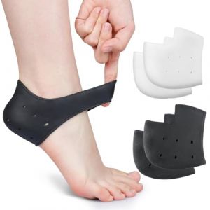 IKOPFLN 2 Paire Talonnette silicone, protege talon chaussure, protege talon silicone, protege talon, talonnette gel, coussinet talon chaussure (IKOPFLN, neuf)