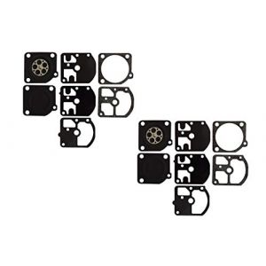 Lot de 2 joints de carburateur et diaphragme remplace Zama GND-2 pour carburateur Homelite 240 245 330 Echo CS 330 EVL ZAMA C1S (CTS-CARB, neuf)