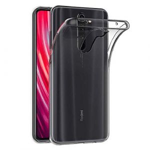 Coque pour XIAOMI REDMI Note 8 Pro, TPU Transparent en Silicone, Ultra Fine 0.33mm (REY ®, neuf)