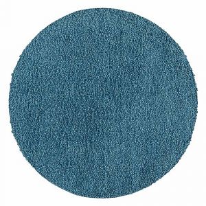 Teppium Tapis Salon Moderne Adulte Tapis Chambre Turquoise 80 cm Rond - Shaggy Tapis Poil Long Salle de Séjour Concevoir Unicolore Tapis Moelleux et Doux - Tapis Cuisine Moquette Salon (Teppium, neuf)