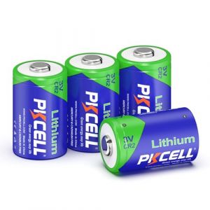 PKCELL CR2 Piles au Lithium 3V 850 mAh pour Capteur,Lot de 4 (pkcell, neuf)