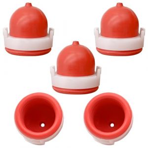 5 Ampoules d'Amorçage 694395 pour Tondeuses Briggs & Stratton - Remplacement pour 5085 5085H 5085K - Compatible avec Moteurs Quantum 3,5-6,75 HP et Séries Intek 625-875 - Matériau Durable (Tanglinked, neuf)