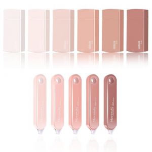 11 Pièces Blanco Correcteur, Esthétique Souris Correcteur Blanc Mignon Papeterie, Mini Souris Correctrice Fourniture Bureau Fournitures Scolaires pour Les étudiants Personnel De Bureau (Rose) (yichengyuanlin, neuf)