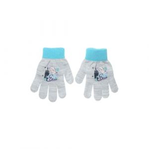 Suncity La Reine des Neiges Gants Enfants Disney, Acrylique et Polyester, Taille Unique 4-10 Ans, Motif Elsa et Anna (Gris) (FRENCH MARKET, neuf)