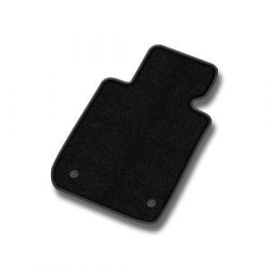 MOTOS Velours Premium Tapis conducteur 1 pièce destiné à BMW Serie 3 E46 1998-2004 - Premium, Cuir, Noir Côté conducteur - Découvrez un nouveau confort de conduite avec un tapis de conducteur en velou (MOTOS EU, neuf)
