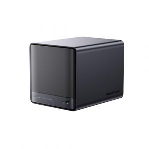 MINISFORUM N5 5 Baies Desktop NAS, Diskstation AMD Ryzen 7 255, DDR5 RAM, 1 x 10GbE, 1 x 5GbE, 1 x M.2 NVMe, 2 x U.2/M.2 2280 NVMe, 8K HDMI, Network Attached Storage (ZLHTEU, neuf)