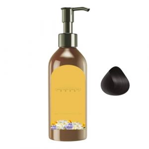 Shampoing pour pour cheveux fonc&eacute;s, v&eacute;g&eacute;tale &agrave; e, pour cheveux &agrave; un ique, coloration noire pour femmes, coloration &agrave; ingr&eacute;dient unique pour adul (DominusCrest, neuf)