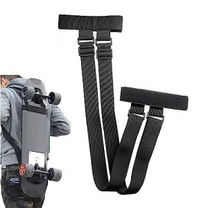 YULIAO Transport pour épaule Skateboard, Porte-épaule pour Planche à roulettes, Sangle de Transport pour Épaule de Skateboard, Sac à Dos pour Longboard, pour Les Skateboards/Snowboards (TaiNAN, neuf)