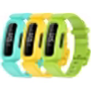Tyogeephy Compatible avec Fitbit Ace 3 Bracelet Enfants Remplacement Silicone Coloré Caoutchouc Ajustable Sport Bandes Accessoires pour Ace 3 Activity Tracker pour Enfants 6+ (BETTYCHEN LIMITED, neuf)