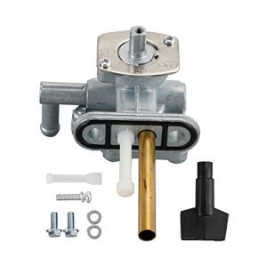 Areyourshop Robinet d'essence Petcock en aluminium Robinet de carburant Remplacement direct de pièce de rechange pour Suzuki GSF600 GSF1200 44300-26E00, ajustement durable de haute qualité (Flymotor-EU, neuf)