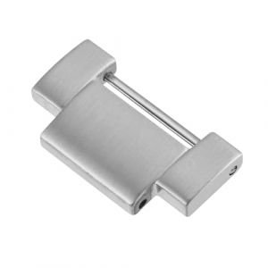 WOCCI 20mm Maillons en M&eacute;tal pour Bracelet de Montre en M&eacute;tal, Acier inoxydable 316L (Argent) (Wocci Watch Bands~FR, neuf)