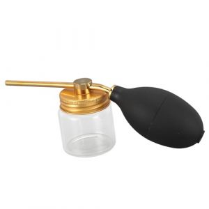 Flacon Pulvérisateur de Poudre de Fibres Capillaires, Pulvérisation Uniforme pour une Application Contrôlée, Pulvérisateur de Poudre Anti-fuite avec Ampoule en Caoutchouc de (dazzlingly beautiful, neuf)