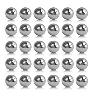 thirei Bille en Acier Inoxydable, Billes Pleines Polies, Diam&egrave;tre 10 mm, 30 Pi&egrave;ces (SCKJ-EU, neuf)