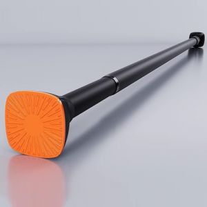 Lolypot Tringle t&eacute;lescopique sans per&ccedil;age, ne rouille jamais, r&eacute;glable, pour v&ecirc;tements, rideau de douche, rideau &agrave; pince, extensible, &agrave; ressort, 64-78 cm (CC KOLE, neuf)