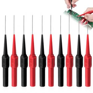HABNI Lot De 10 Pointes De Mesure Pour Multimètre, Sondes De Test, Multimètre, Sondes De Test Pour Multimètre, Câbles De Test, Aiguille De Test Pour La Mesure Électrique Industrielle (XIANXIAN LI, neuf)