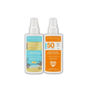 Alphanova Sun Adultes Lait Solaire Haute protection - 125g - SPF50 + Gel Apr&egrave;s Soleil - 125g (MY WONDERFUL KIDS, neuf)