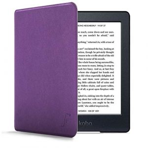 Forefront Cases &Eacute;tui pour Kobo Nia (Mod&egrave;le: 2020) - Mince et L&eacute;ger, Fonction Automatique Veille/R&eacute;veil Intelligente &Eacute;tui, Coque (Housse) de Protection pour Kobo Nia - Violet (Forefront Cases, neuf)