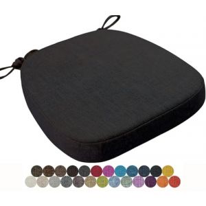 Coussin de Chaise 40x38/43x40/43x42cm Coussins de Si&egrave;ge Amovible Lavable Galette de Chaise, pour Int&eacute;rieur et Ext&eacute;rieur, Bureau, Salle &agrave; Manger, Maison, Jardin(Color15,43x40x3cm) (amzgyc, neuf)