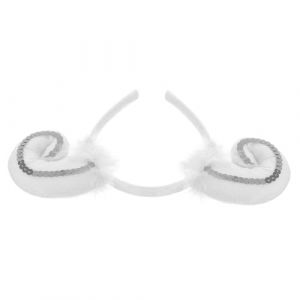Healeved Serre-t&ecirc;te Oreilles de Mouton Adorable pour Cosplay D&eacute;guisement et Accessoires de F&ecirc;te (Accompany JY, neuf)