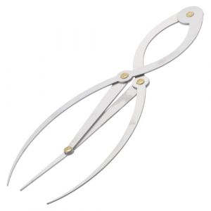 IMIKEYA R&egrave;gle &agrave; Sourcils en Acier Inoxydable Argent&eacute; Outil de Dessin des Sourcils Pr&eacute;cis Pochoir Courbe Flexible pour Mesurer Forme et Longueur Accessoire Beaut&eacute; pour Maquillage des (Elsy Abbas, neuf)