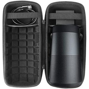 Khanka Case &eacute;tui pour Bose SoundLink Revolve(S&eacute;ries II) Enceinte Bluetooth Sac de Voyage Housse. (pour Revolve, Moyen) (YBY_EUGO, neuf)