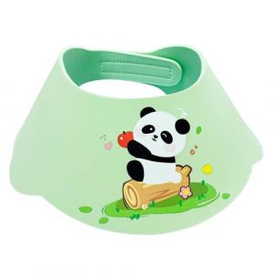 Shower Cap for Kids, Waterproof Toddler Hair Washing Visor, Adjustable Shampoo Bath Shield for Children, Keep Ear Dry, Eye Cover, 12.99x12.6 Inches, Comfortable and Easy to Use (yiweita, neuf)