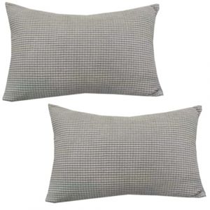 ZZDZW Taie d'oreiller 50x70,40x70,40x60 Rectangulaire Lot De 2 Extensible Housse De Coussin 40x80,60x80 Couverture Oreiller pour Canapé Maison Salon Chambre Decoration(Light Gray,60x80 cm (Set of 2)) (Pooneeliff, neuf)
