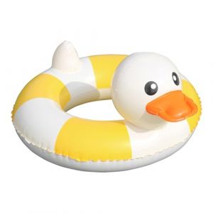 Rrlihjgu 70x58x3cm Bouée De Bain pour Enfant,Flotteurs De Piscine en Forme De Canard, Sûr Et Confortable,Bouée De Bain Mignonne,pour Les Vacances À La Plage Et Les Fêtes De Piscine (winklike, neuf)