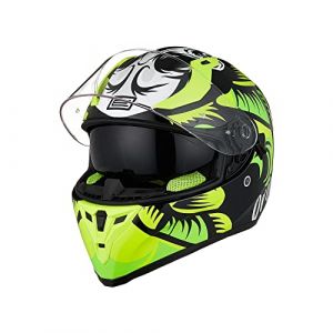 ORIGINE Casque Moto intégral Casque Moto Scooter avec Double Visière Homologué ECE (H&H Sports Protection srl, neuf)