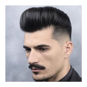 Perruque en cheveux Exhuast systèmes for hommes Mono & Pu avec dentelle avant respirant for hommes prothèse de cheveux 100% européen cheveux humains toupet hommes perruque Perruque pour Homme(Bruin) (minghuaouzhou, neuf)