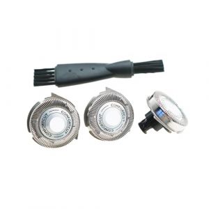 Lot De 3 Têtes De Rechange HQ56, Compatibles Avec Philips Norelco, Séries 7000/8000 | Lames DualTrack, Clipsables For RQ11/RQ1150/RQ1180 (JINGWENW, neuf)