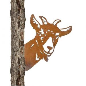 NOLACE Piquet Jardin M&eacute;Tal Rouill&eacute; D&eacute;Coration 1 Pi&egrave;Ce Jardin Silhouette Animale Mouton Silhouette Animale D&eacute;Coration M&eacute;Tal Rouill&eacute; Statue Rouill&eacute;s pour Jardins D&eacute;Corations Int&eacute;Rieure Ext&eacute;Rieure Mouton (ZHININGKJ, neuf)