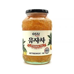 EasyCookAsia Assi Yuzu Tea - The au citron coreen - Yuza Yuju pour the ou pate tartiner, sans gluten (1 kg) (EasyCookAsia, neuf)