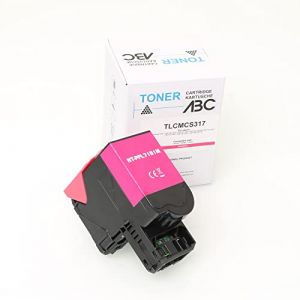 ABC Compatible Cartouche Toner Magenta pour lexmark cs317 cs317dn cs417 cs417dn cs517 cs517de lexmark cs517dn cx317 cx317dn cx417 cx417dn cx517 cx517de cx517dn 71b20m0 de (abctoner, neuf)